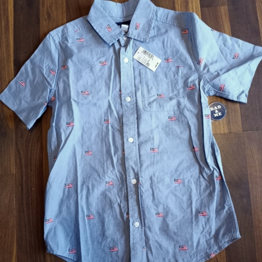 Boys button down shirt.